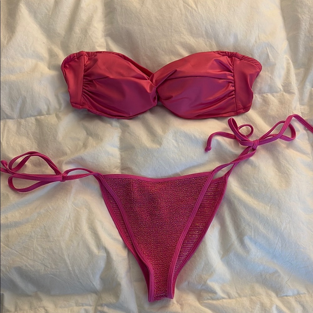 Women's Pink Bikini Set